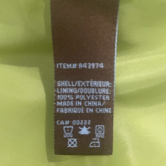 Jacket - Jessica Womens Green Spring Lightweight PeaCoat (Size 8) - Picture 5 of 6